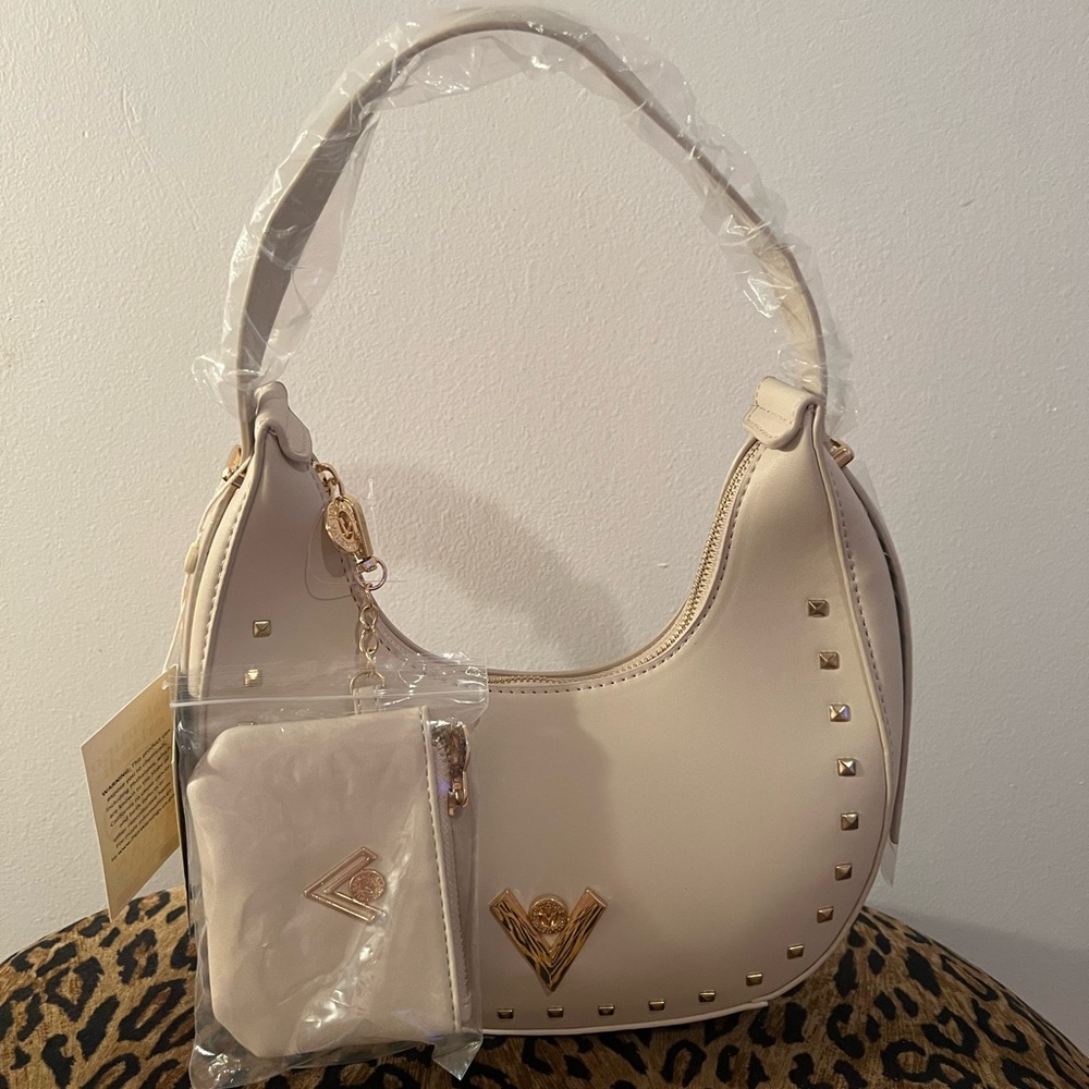 Valentino Orlandi Crescent Shoulder Bag